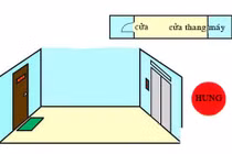 Cách hóa giải sát khí khi cửa nhà đối diện thang máy