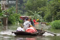 Tận thấy cảnh tượng hãi hùng nơi xã đảo bị nhấn chìm