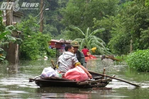 Tận thấy cảnh tượng hãi hùng nơi xã đảo bị nhấn chìm