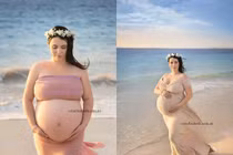 Bộ ảnh mẹ bầu mang thai 5 đẹp như nữ thần