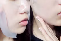 Chị em phát sốt với trào lưu đắp mặt nạ bánh tráng làm đẹp