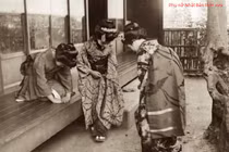 Loạt ảnh đặc biệt về phụ nữ Nhật Bản năm 1914