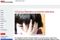 Truyền thông quốc tế sốc vụ “bảo mẫu”, “hôi bia” ở Việt Nam