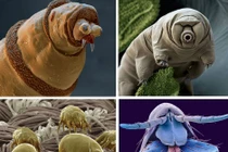 Rùng rợn hình ảnh các "quái vật" dưới kính hiển vi