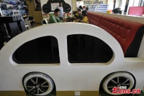 Độc đáo nhà hàng dành cho dân nghiền xe hơi