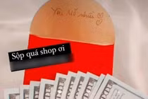 Minh Hằng 'nhá' nhẹ lì xì của quý tử, dân tình phải choáng