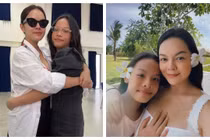 Con gái đầu của Phạm Quỳnh Anh càng lớn càng hệt bản sao của mẹ