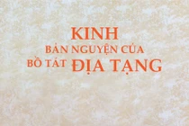 Độc đáo "Kinh Bản nguyện của Bồ Tát Địa Tạng" vừa được ấn tống