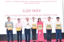 Chủ tịch nước Nguyễn Xuân Phúc gặp mặt lãnh đạo các cơ quan báo chí tại TP HCM