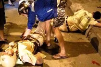 Truy bắt 2 nghi can cướp tài sản, đạp CSGT ngã trọng thương