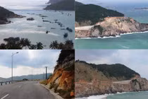 Cung đường ven biển “khó thờ ơ” khi về quê đón Tết