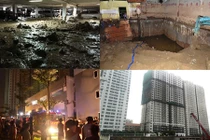 Hàng loạt chung cư gặp hoạ ở TPHCM: Cháy, tràn bùn, sụt lún