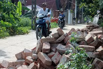 Cận cảnh con đường dân chưa kịp đóng tiền bị CTX “bôi xấu” lý lịch