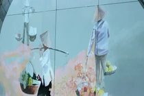 Hà Nội: Cận cảnh vỉa hè mặt vòm phố Phùng Hưng đang “lột xác” nhanh chóng