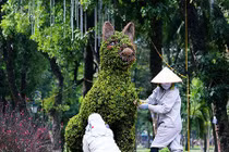 Cận cảnh 12 con giáp “khủng” mang ý nghĩa đặc biệt ở Hà Nội