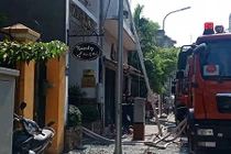 Cháy thẩm mỹ viện AnhDior, người dân chạy tán loạn