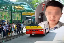 Tạm đình chỉ phụ xe bus gạ tình chuộc điện thoại ở Hà Nội