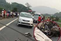 'Đấu đầu' xe ben, ô tô con nát bét, 1 người tử vong