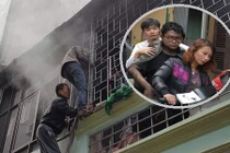 Phá “chuồng cọp” cứu thanh niên mắc kẹt trong ngôi nhà bốc cháy