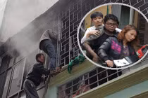 Phá “chuồng cọp” cứu thanh niên mắc kẹt trong ngôi nhà bốc cháy