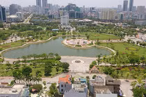 Xén đất công viên Cầu Giấy xây bãi đỗ xe: Hà Nội ra quyết định nóng