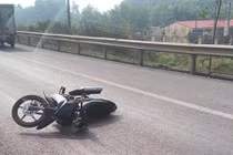 CSGT bị tai nạn trên cao tốc Hà Nội - Thái Nguyên đã tử vong