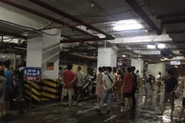 Cháy dưới hầm chung cư Hapulico, cư dân hốt hoảng
