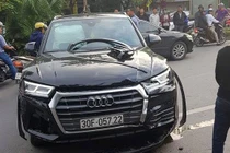 Công an nói gì về thông tin tài xế Audi Q5 say rượu gây tai nạn?