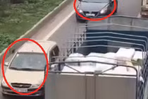 Xử phạt tài xế chạy xe ngược chiều trên cao tốc HN - Bắc Giang