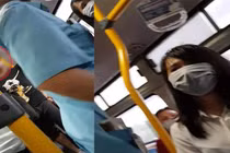 Thêm một kẻ biến thái thủ dâm trên xe buýt bị bắt