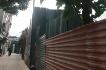 Cận cảnh hàng loạt công trình xây dựng trái phép trên đất nông nghiệp ở Khương Đình