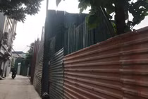 Cận cảnh hàng loạt công trình xây dựng trái phép trên đất nông nghiệp ở Khương Đình