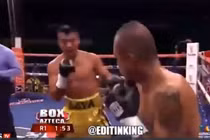 Video: Võ sĩ boxing đấm toàn trượt vẫn được trọng tài xử thắng knock-out 