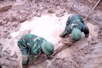 Yên Bái: Phát hiện quả bom nặng 150kg sát bệnh viện đa khoa