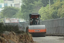 Hà Nội: Cận cảnh công trường mở rộng đường Phạm Hùng 34m