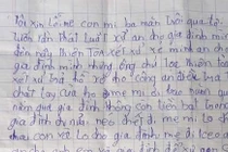 Một bị cáo viết thư tay rồi tự tử vì kêu oan không thành