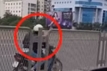 Truy tìm hai cô gái phóng xe máy bạt mạng ngược chiều trên cao tốc