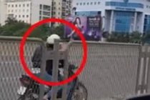 Truy tìm hai cô gái phóng xe máy bạt mạng ngược chiều trên cao tốc