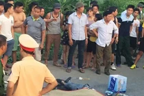 Danh tính hai nạn nhân bị xe tải húc chết ở Hà Nội