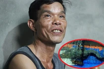 Người dân kể lại phút rùng mình bắt được cá sấu trên sông ở HN