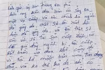 Hy hữu: Hối hận, người cha viết thư trả lại tiền đi cướp trả nợ tín dụng đen