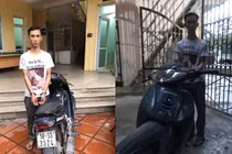 Kiểm tra thanh niên dắt bộ xe máy, CSCĐ phát hiện bất ngờ