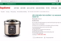 Nồi cơm điện tách đường Nagakawa giá “chát”, quảng cáo “vống”... NTD hoang mang?
