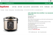 Nồi cơm điện tách đường Nagakawa giá “chát”, quảng cáo “vống”... NTD hoang mang?