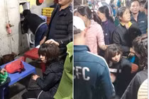 Điều tra nghi án nổ súng, cướp tiền ở chợ Long Biên, Hà Nội