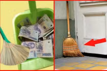 Đặt chổi vào "điểm phạm” này bảo sao tài lộc bị quét sạch ra cửa 