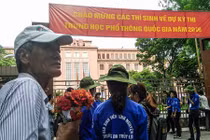 Những hình ảnh ấn tượng nhất kỳ thi THPT Quốc gia 2016