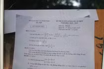 Hà Nội: Thí sinh vào phòng chưa đầy 30 phút, đề thi Toán lọt ra ngoài?