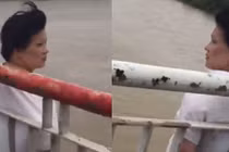 Hà Nội: Giận chồng ham chơi, vợ định nhảy cầu Chương Dương tự tử