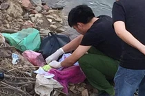 Phát hiện thi thể trẻ sơ sinh nhét balo vứt cạnh sông